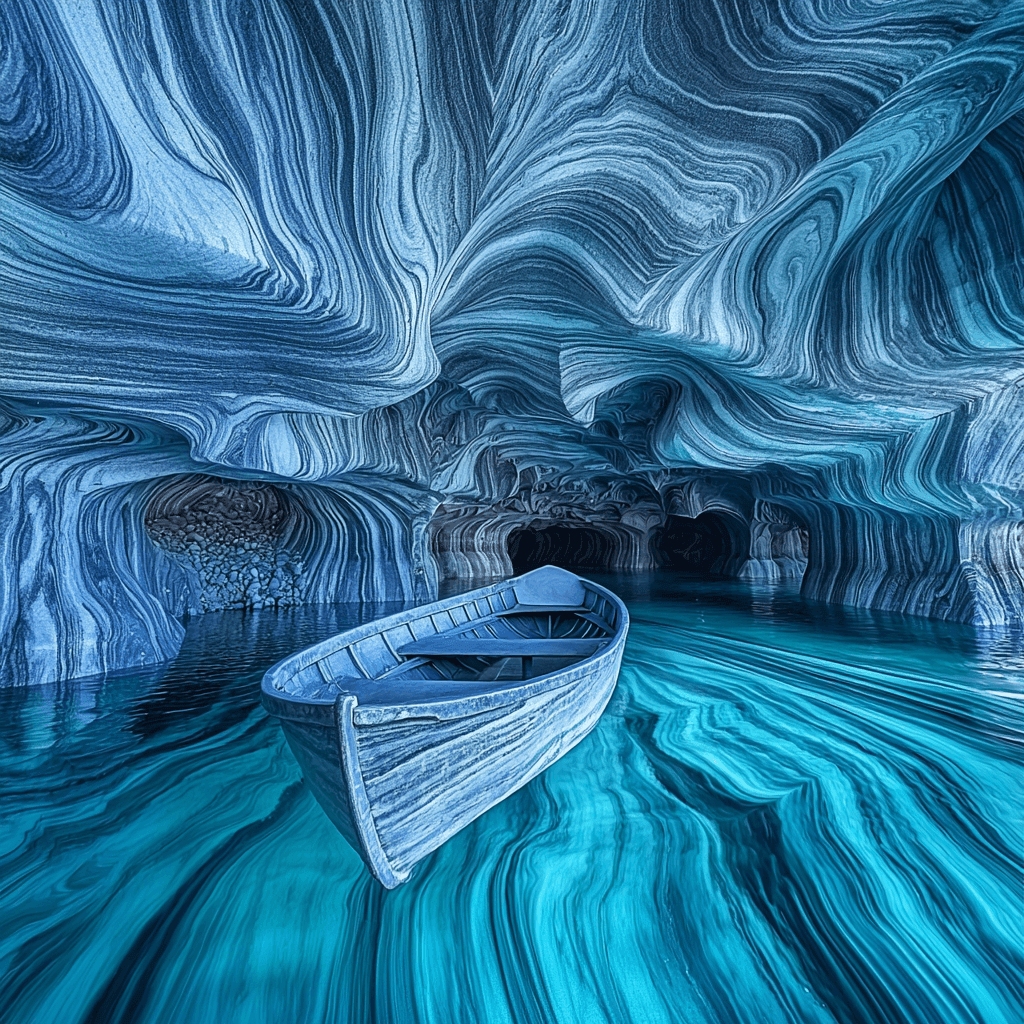 Marble Caves - Chile Chico Paint By Number