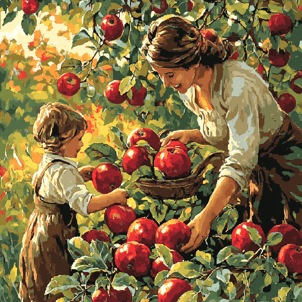 A Basket Of Love Paint By Numbers Kits