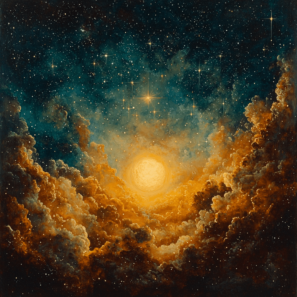 Michelangelo Inspired Michelangelo's Celestial Wonders Numbered Painting Kits