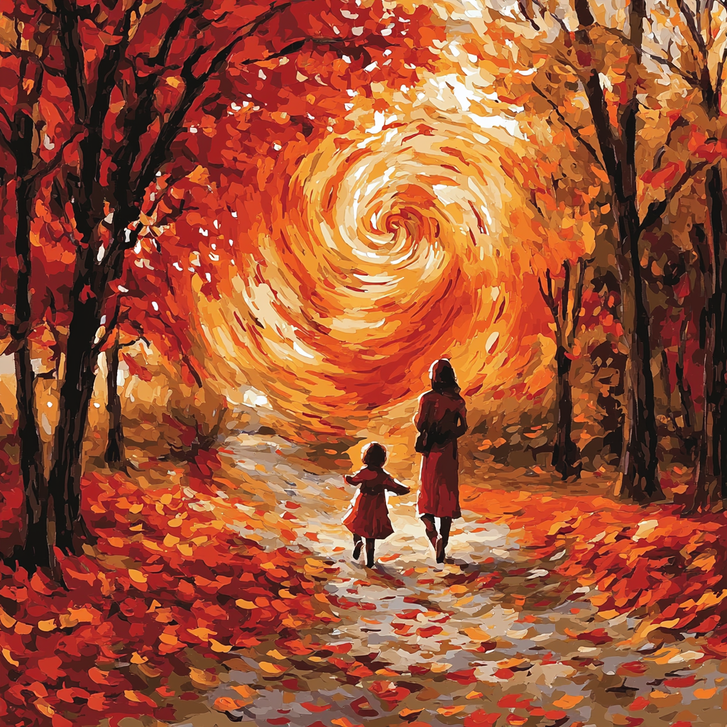 Whispering Autumn Winds DIY Paint By Numbers