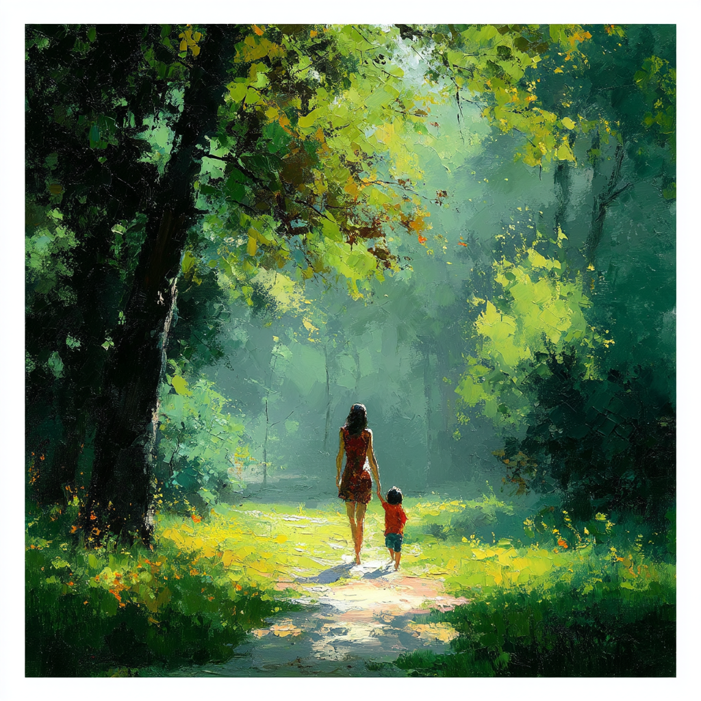 Mother Nature Painting Number Kit