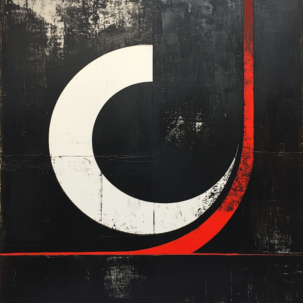 Kazimir Malevich Inspired Silent Orb Translation Numbered painting kits