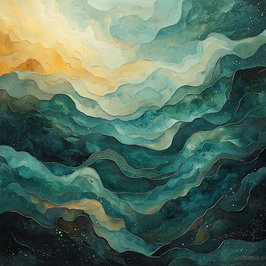 Max Ernst Inspired The Celestial Voyage DIY Paint By Numbers