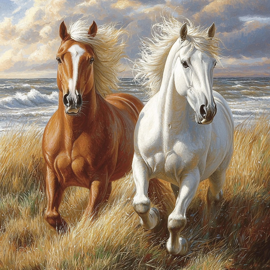 George Stubbs Inspired Noble Spirit Numbered Painting Kits