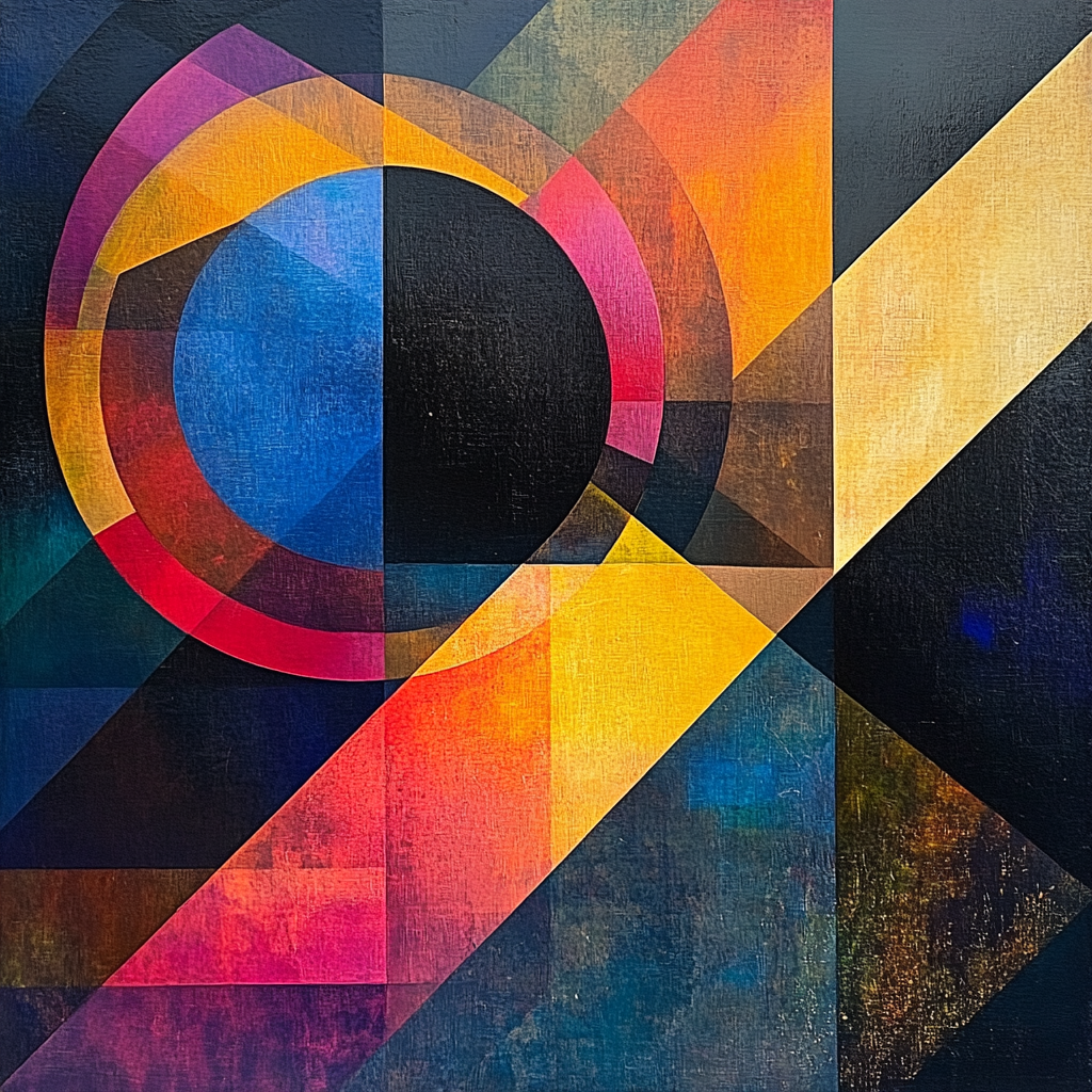 Kandinsky Inspired Celestial Concert Numbered painting kits