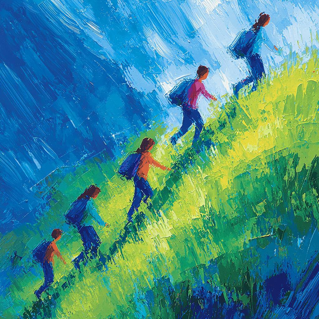 Exploring New Heights Paint By Numbers Art