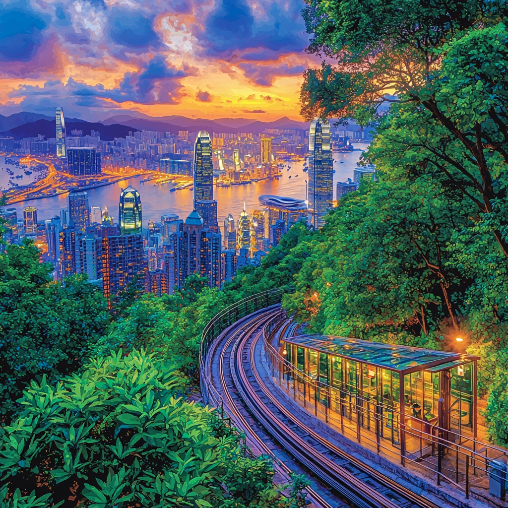 The Peak Number Painting