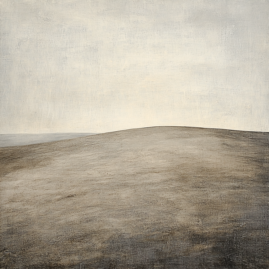 Francisco Goya Inspired Ashen Hills Under Weeping Sky DIY paint by numbers