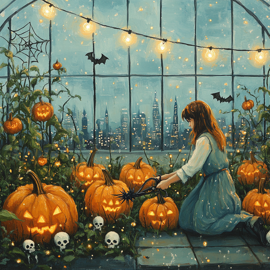 Midnight Botanist And Thorned Jack DIY paint by numbers