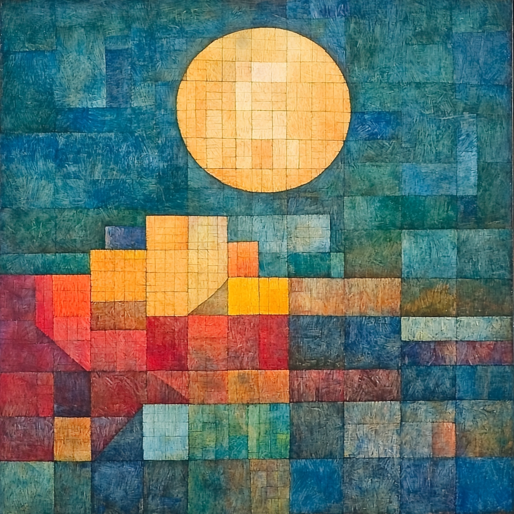 Paul Klee Inspired Harmony Of Emotions DIY Paint By Numbers