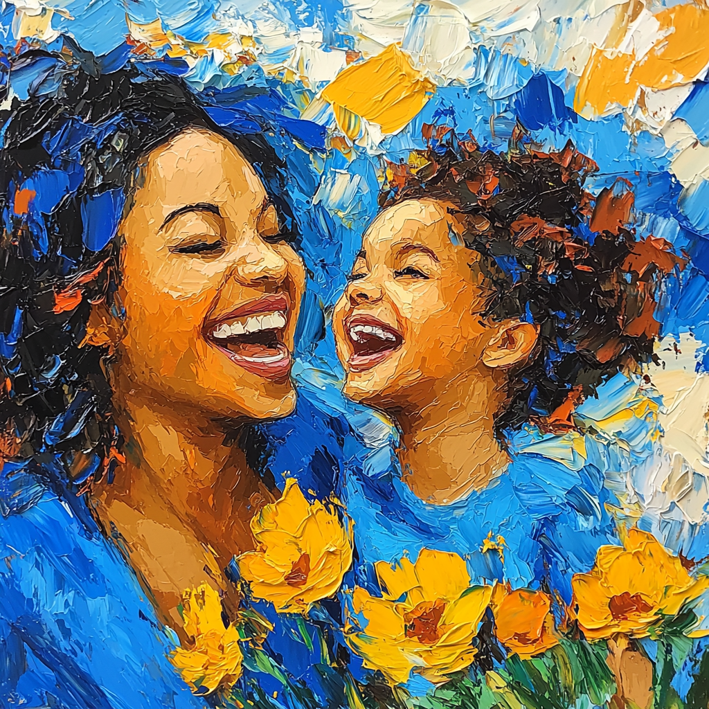 A Mother's Strength Numbered Painting Kits