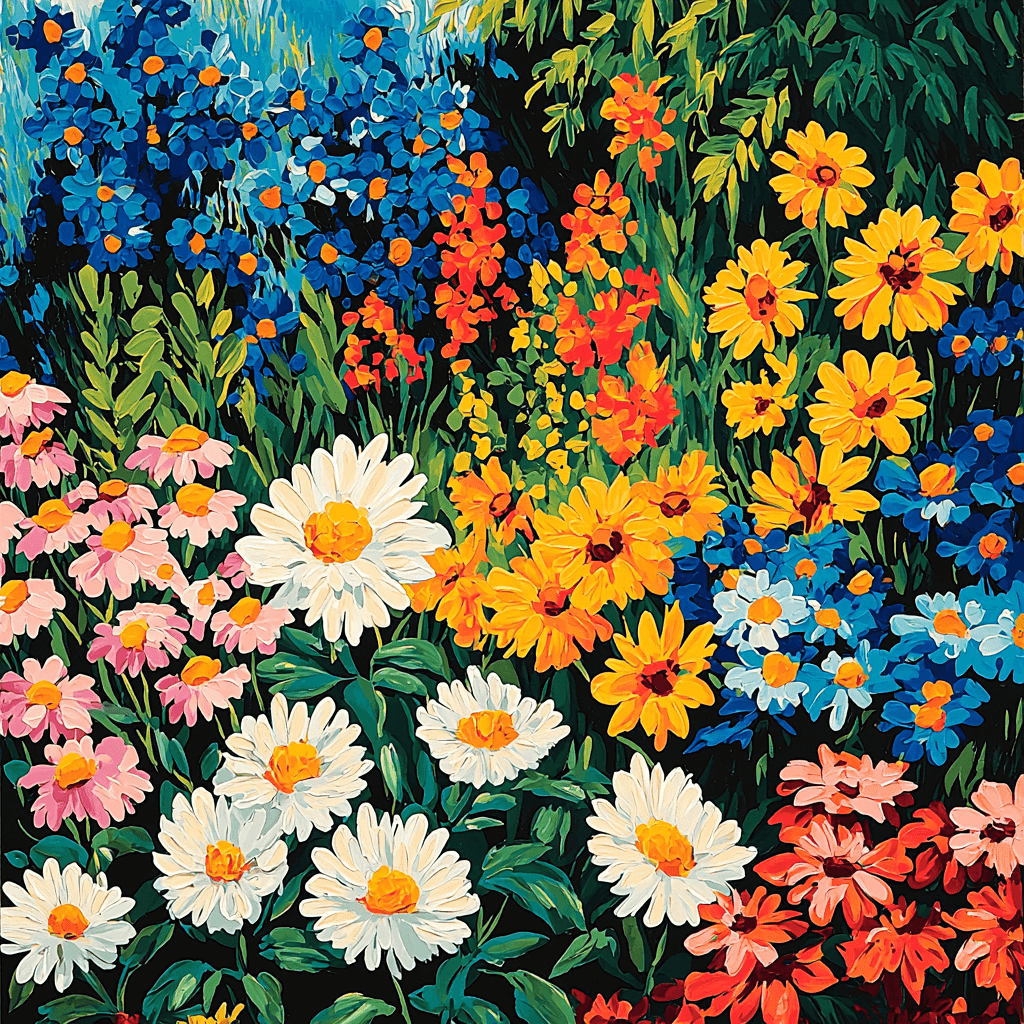 Vincent Van Gogh Inspired Garden Dreams Paint By Numbers