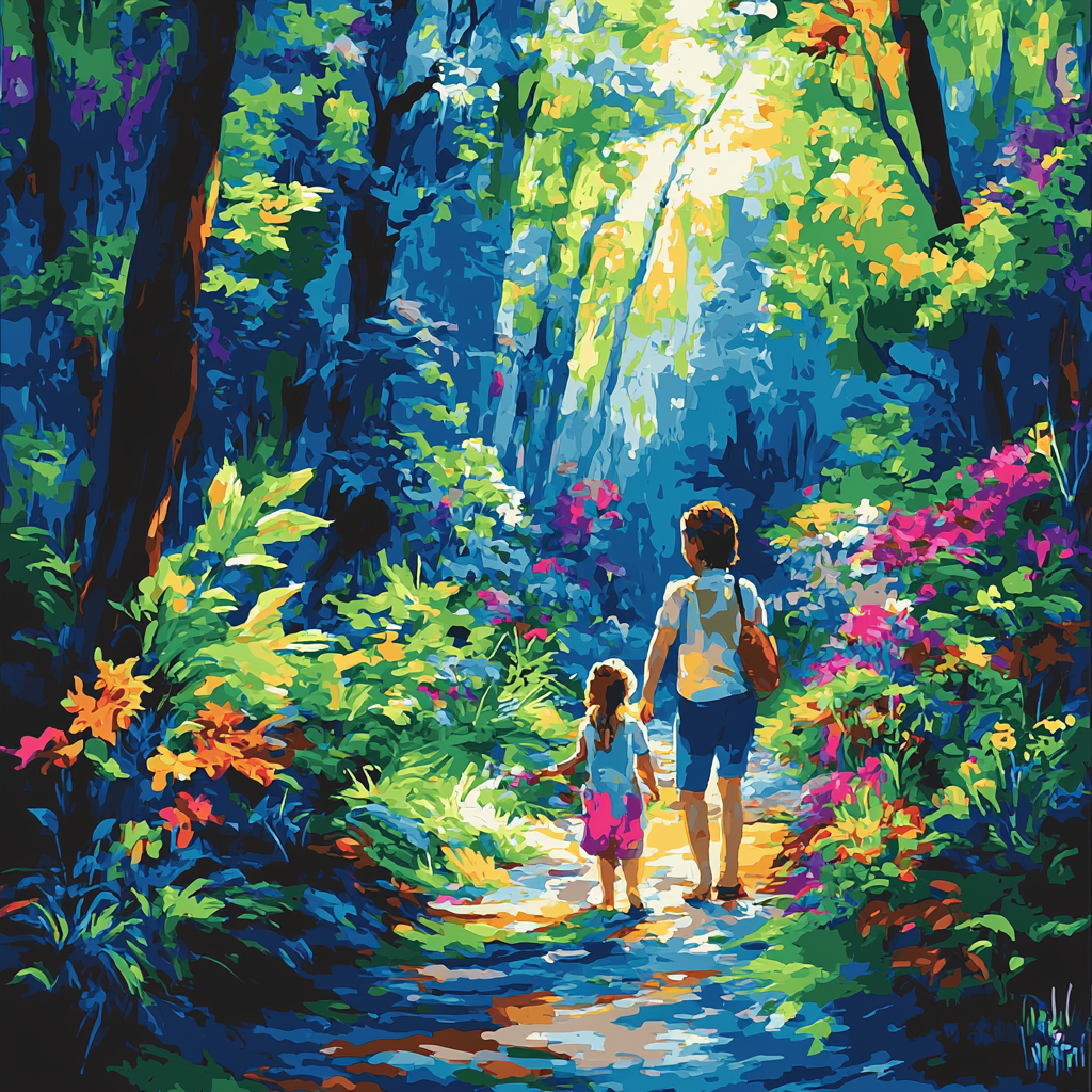 Together We Explore Painting By Numbers Kit