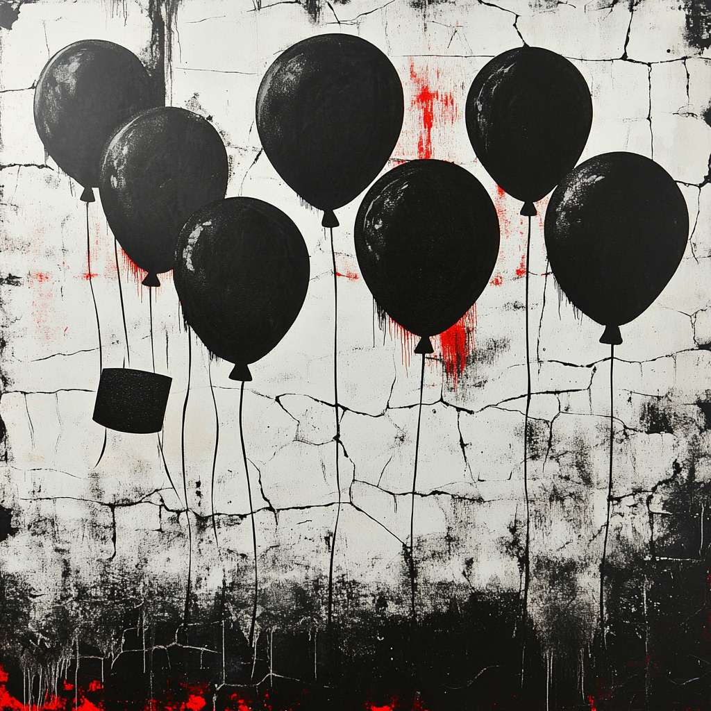 Banksy Inspired Anti War Silence Painting by numbers kit