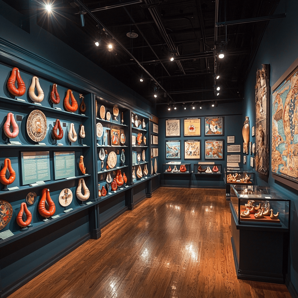 Icelandic Phallological Museum - Reykjavik Numbered Painting Kits