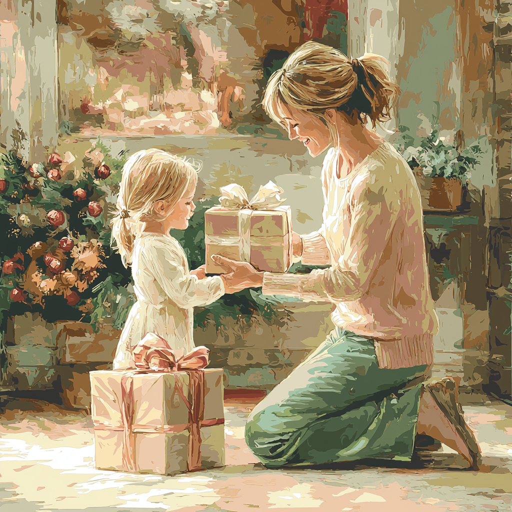 The Gift Of Love Paint By Numbers Kits
