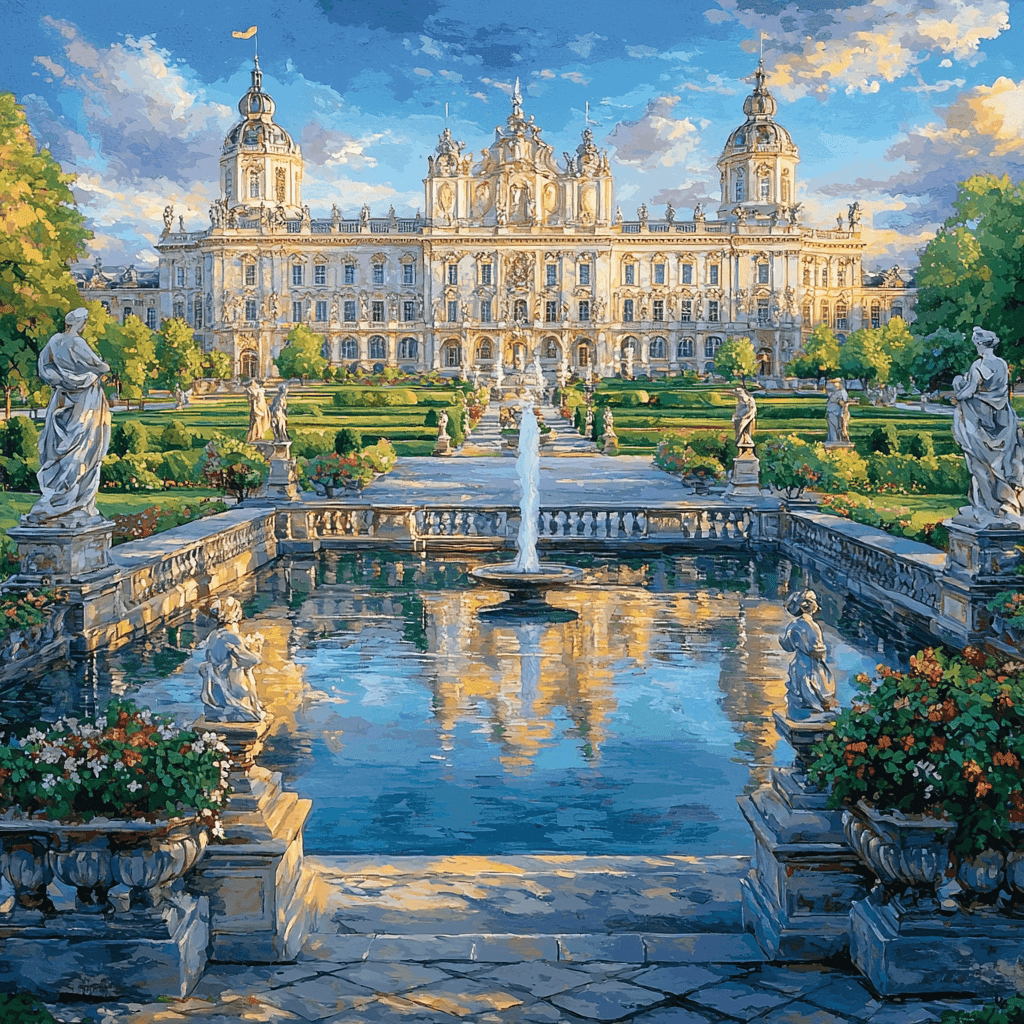 Nymphenburg Palace - Munich, Germany DIY Paint By Numbers