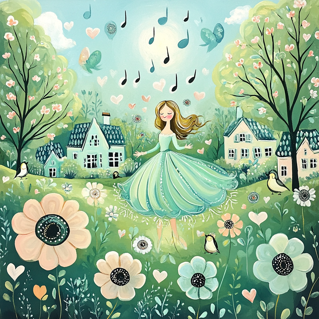 Giselle Enchanted Garden Paint by numbers kits