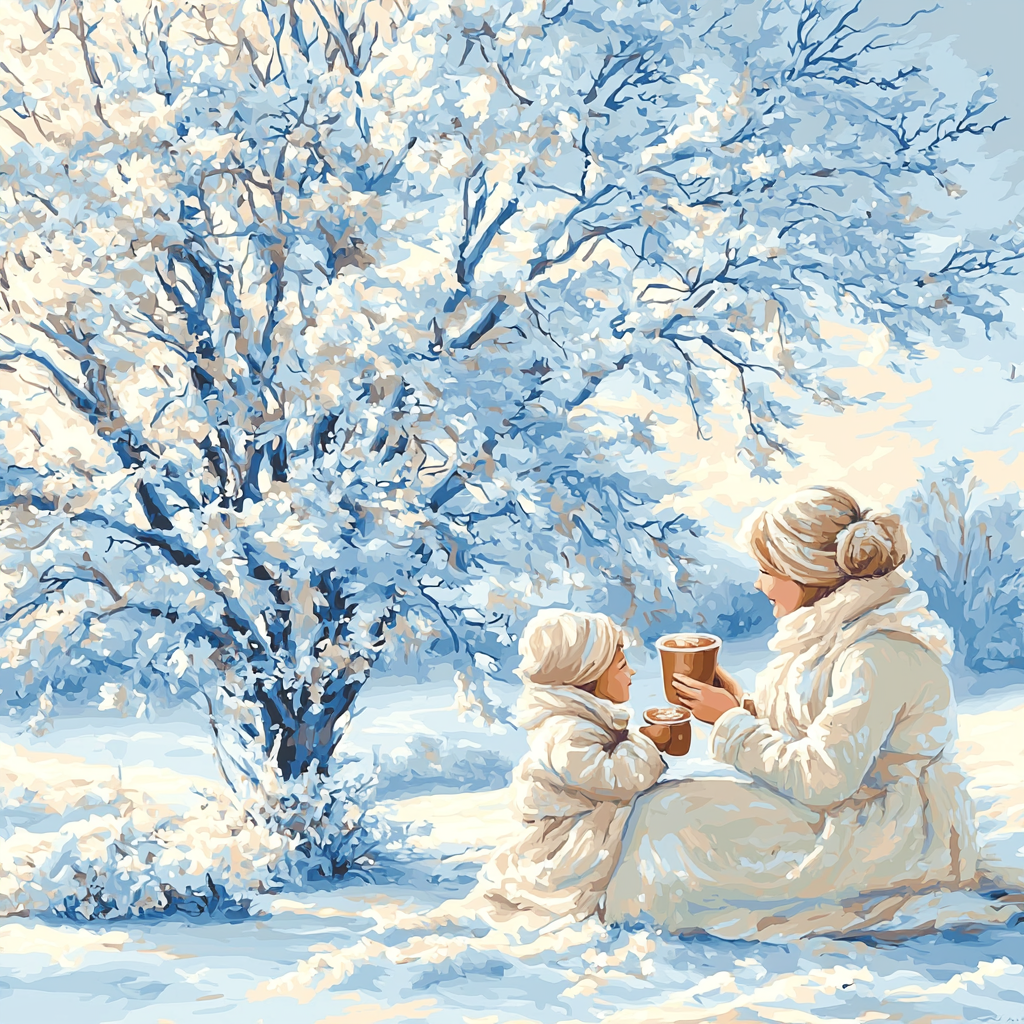 Winter Wisp Paint By Number