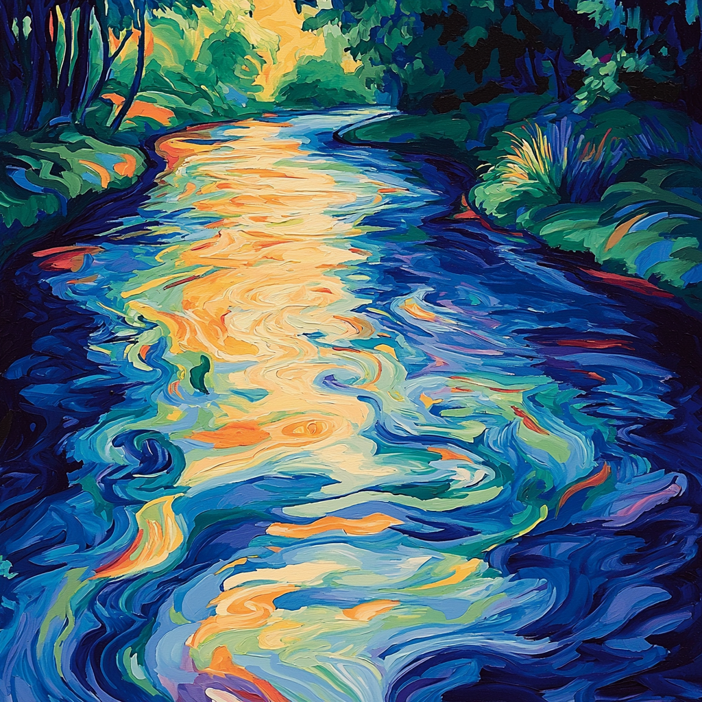 Frida Kahlo Inspired Rivers Of Inner Reflection Painting By Numbers Kit