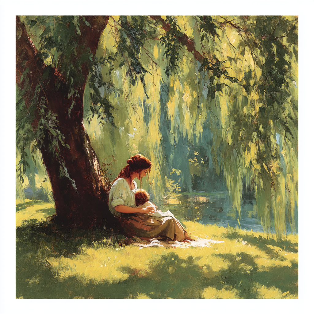 Cradle Of Nature's Love Paint By Numbers