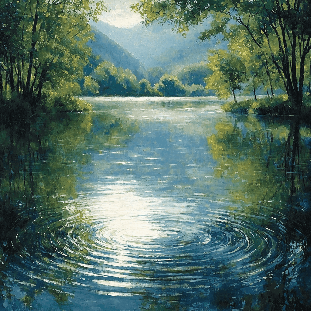 John Constable Inspired Reflections Of Serenity DIY Paint By Numbers