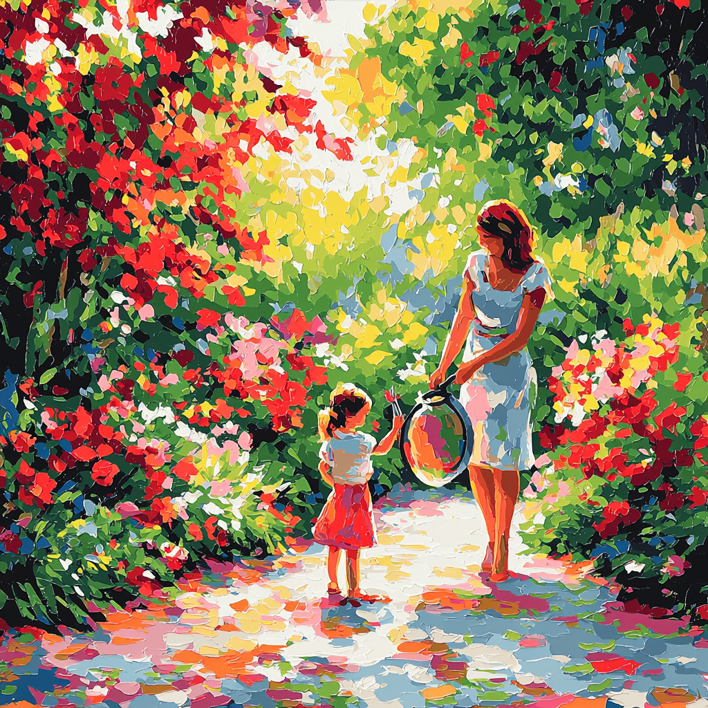 Together In The Garden Paint By Color