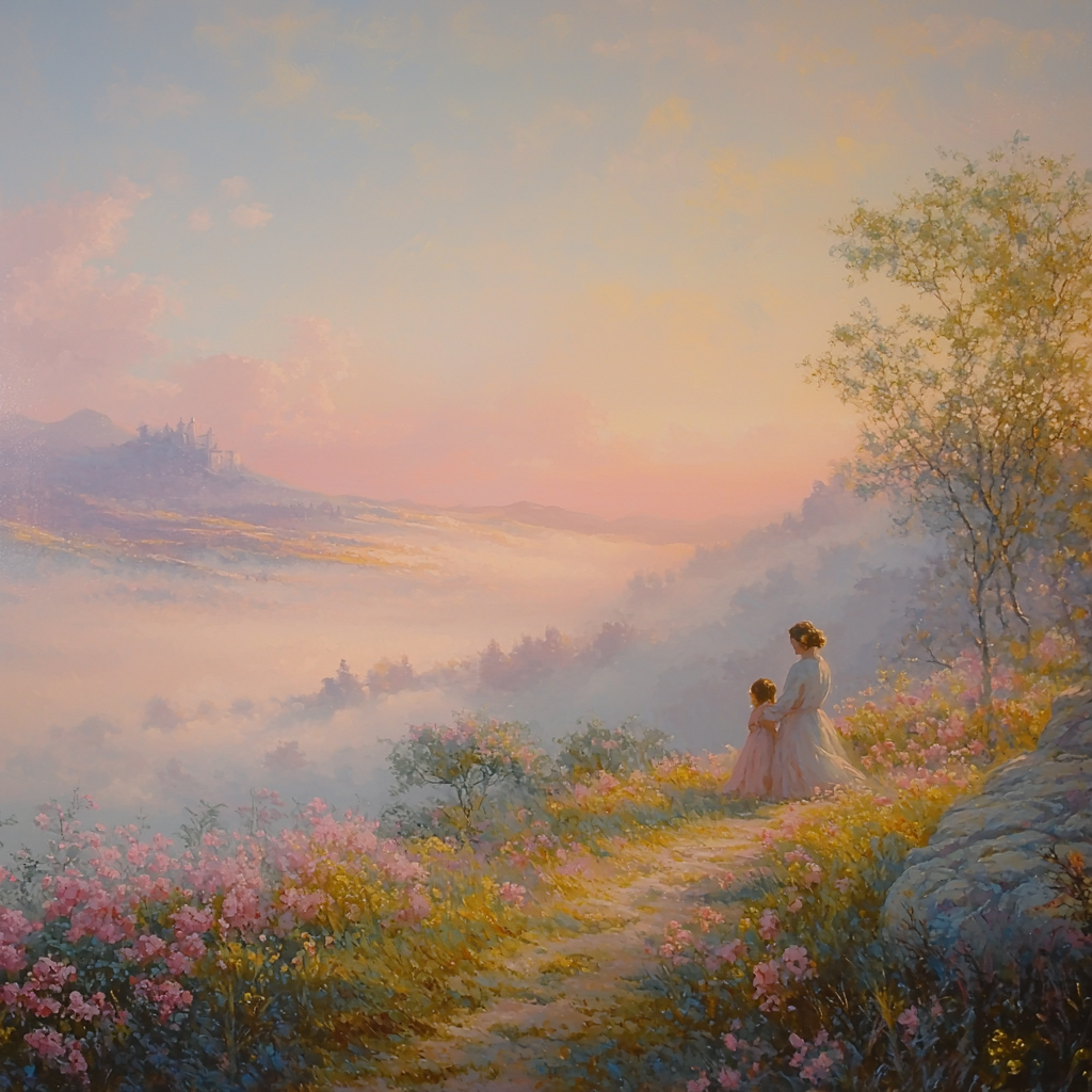 First Light Of Day Painting Number Kit