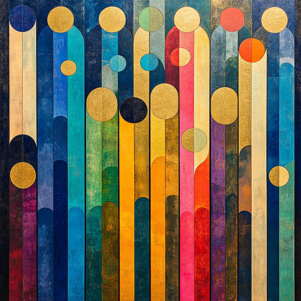 Wassily Kandinsky Inspired Celestial Map Painting by numbers kit