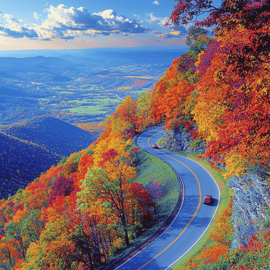 Skyline Drive Paint By Color