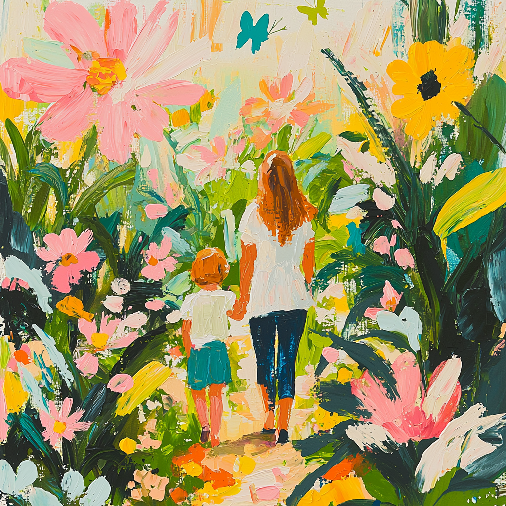 An Enchanted Garden Paint By Numbers