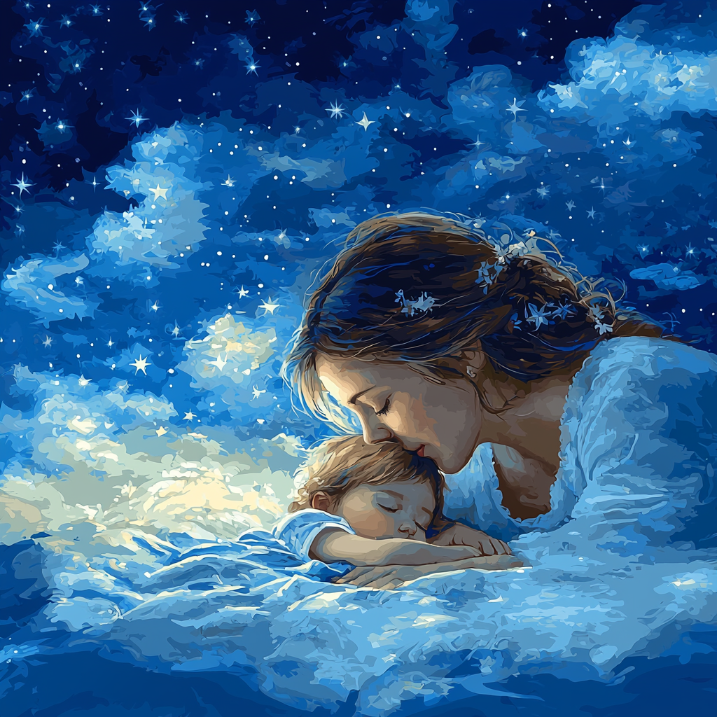 Childhood Dreams Number Painting