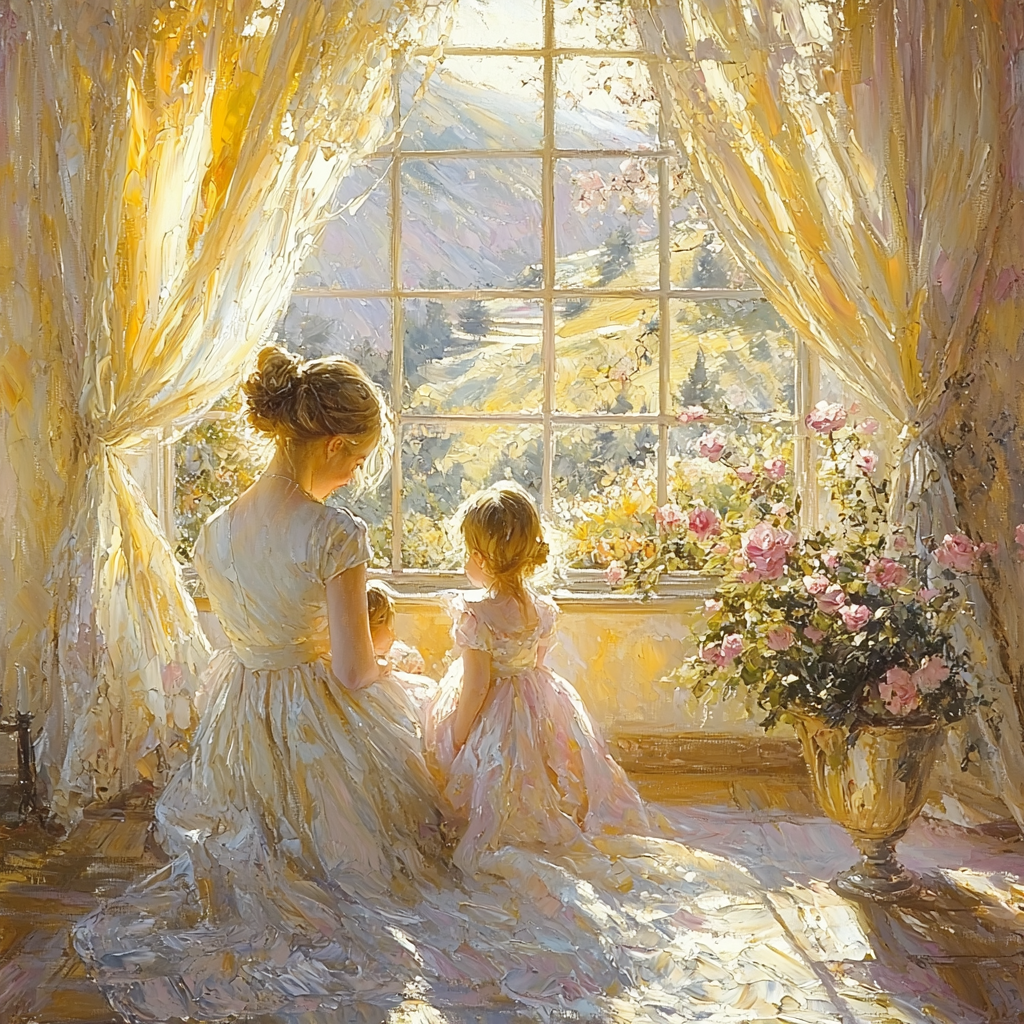 Gentle Morning Hues Paint By Numbers Art