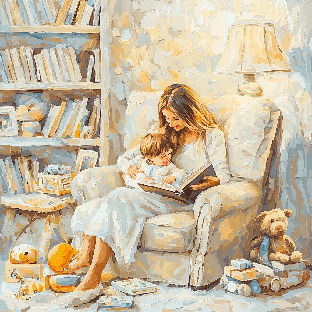 Mom's Favorite Book DIY Paint By Numbers