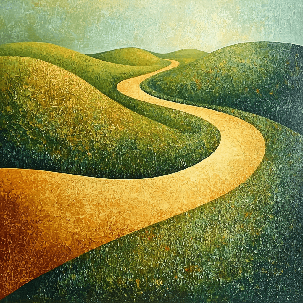 Nandalal Bose Inspired Tranquil Pathways Paint By Numbers