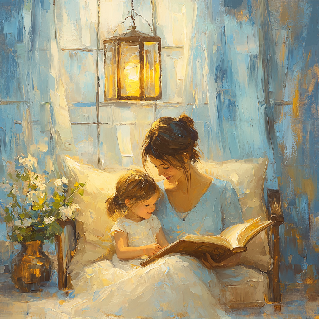 The Joy Of Reading Number Painting
