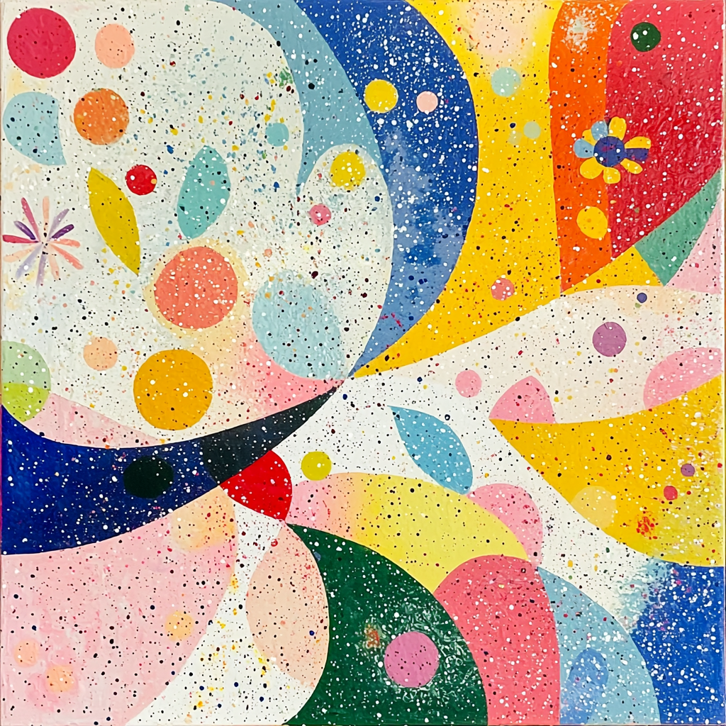 Joan Miró Inspired Surreal Imaginations DIY Paint By Numbers