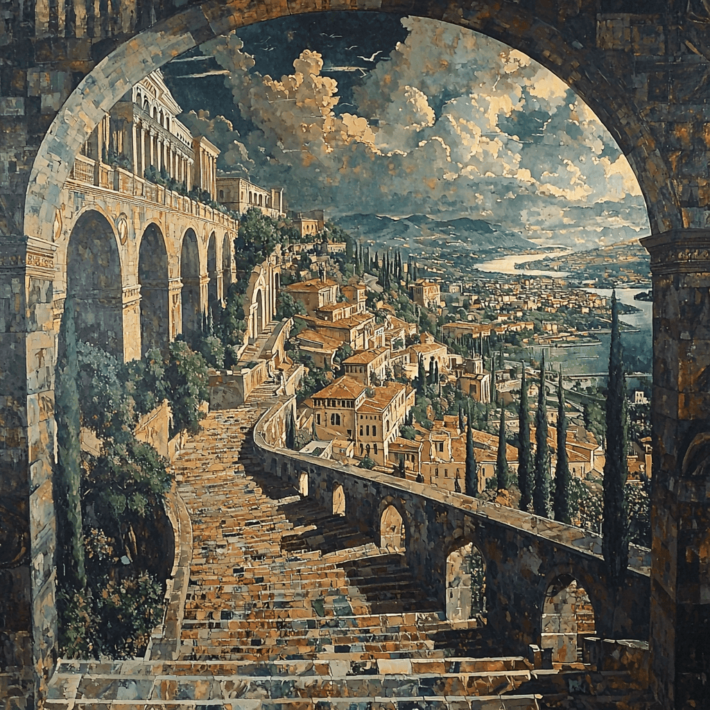 Michelangelo Inspired Michelangelo's Urban Renewal Paint By Numbers