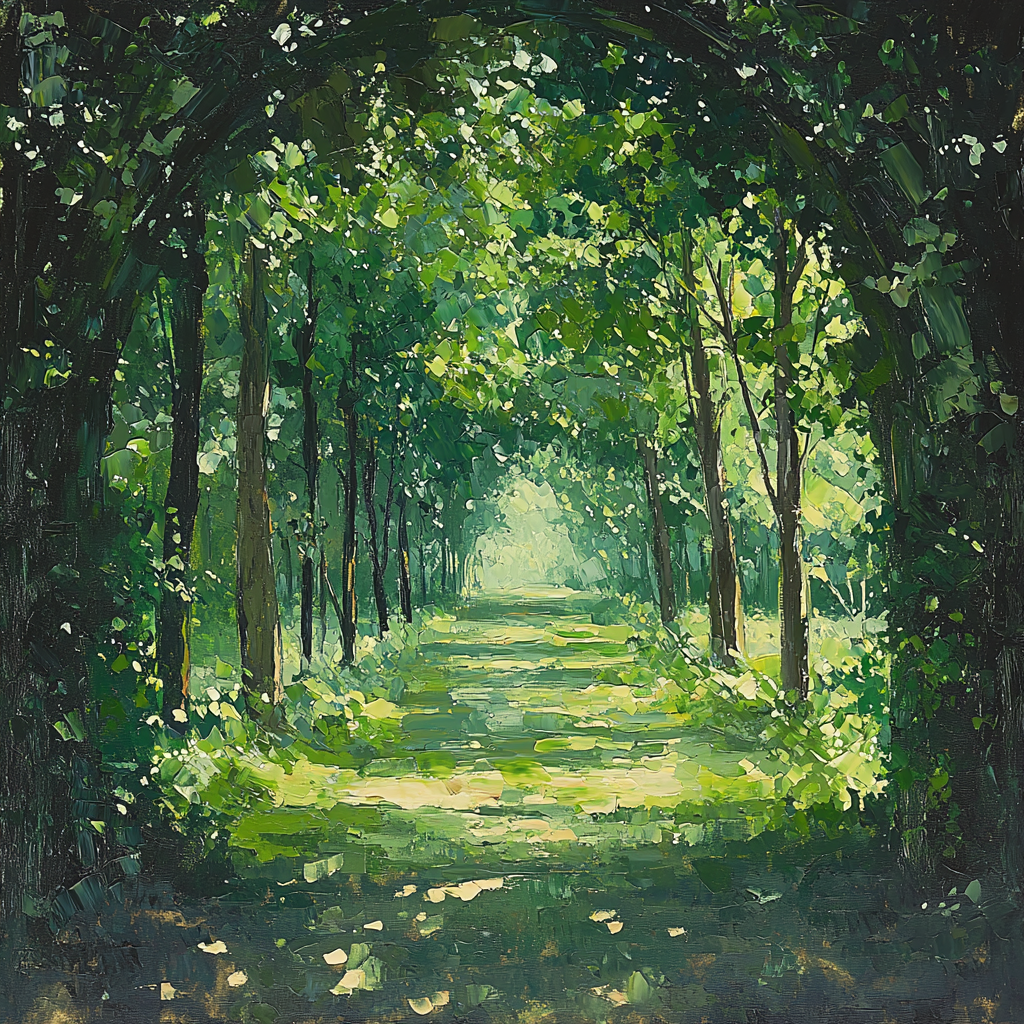 Caravaggio Inspired Shadows Of The Forest Painting Number Kit