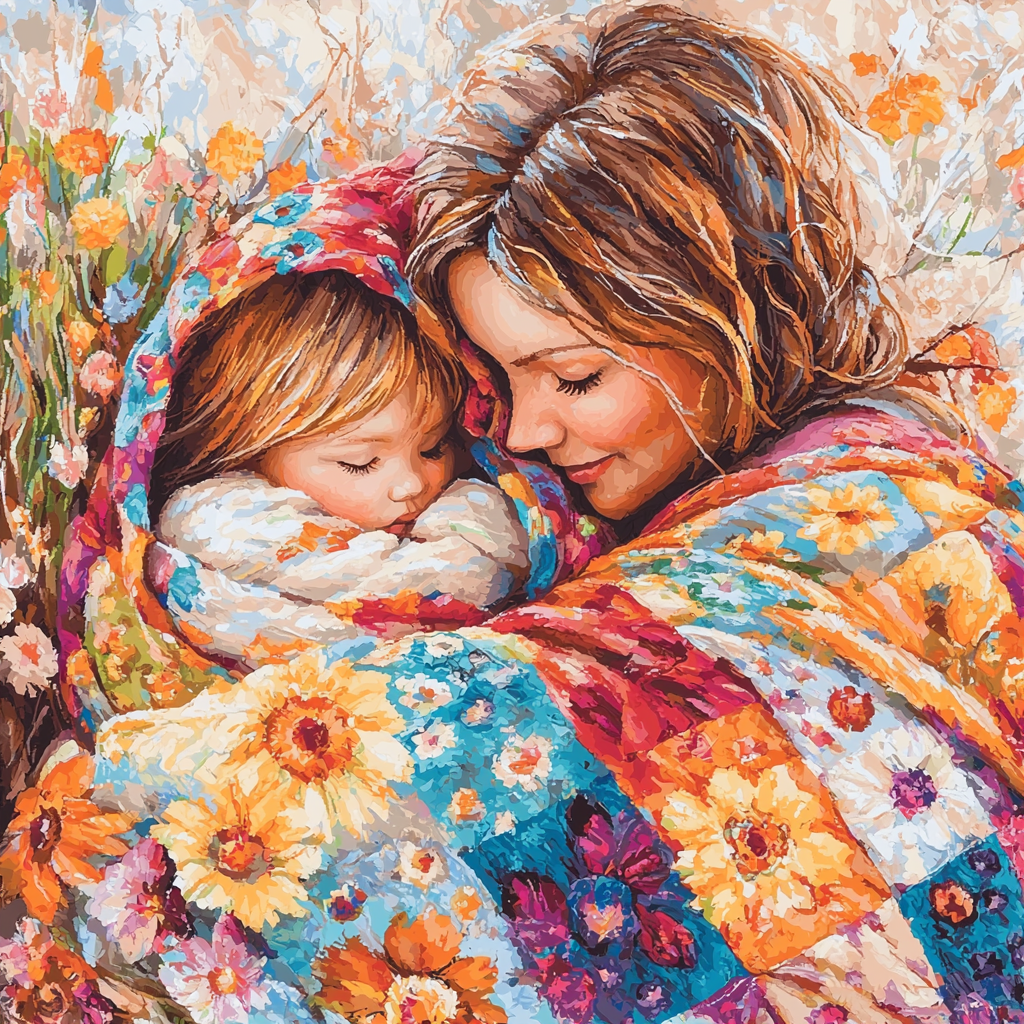 A Blanket Of Love Paint By Numbers Kits