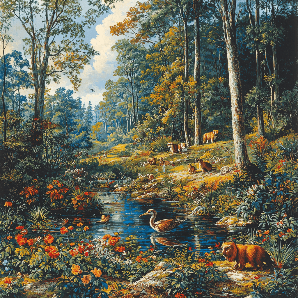 John James Audubon Inspired Wildlife Whispers Paint By Numbers