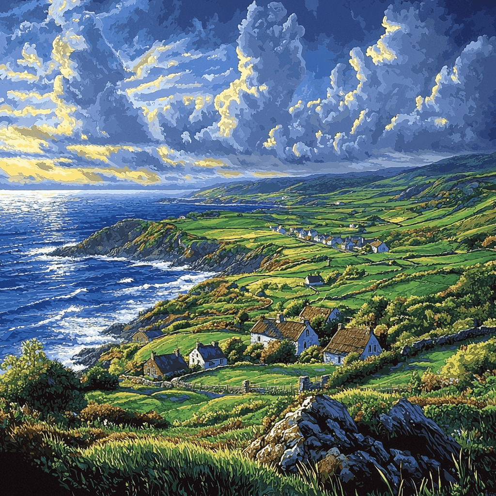 Ring Of Kerry Painting By Numbers Kit