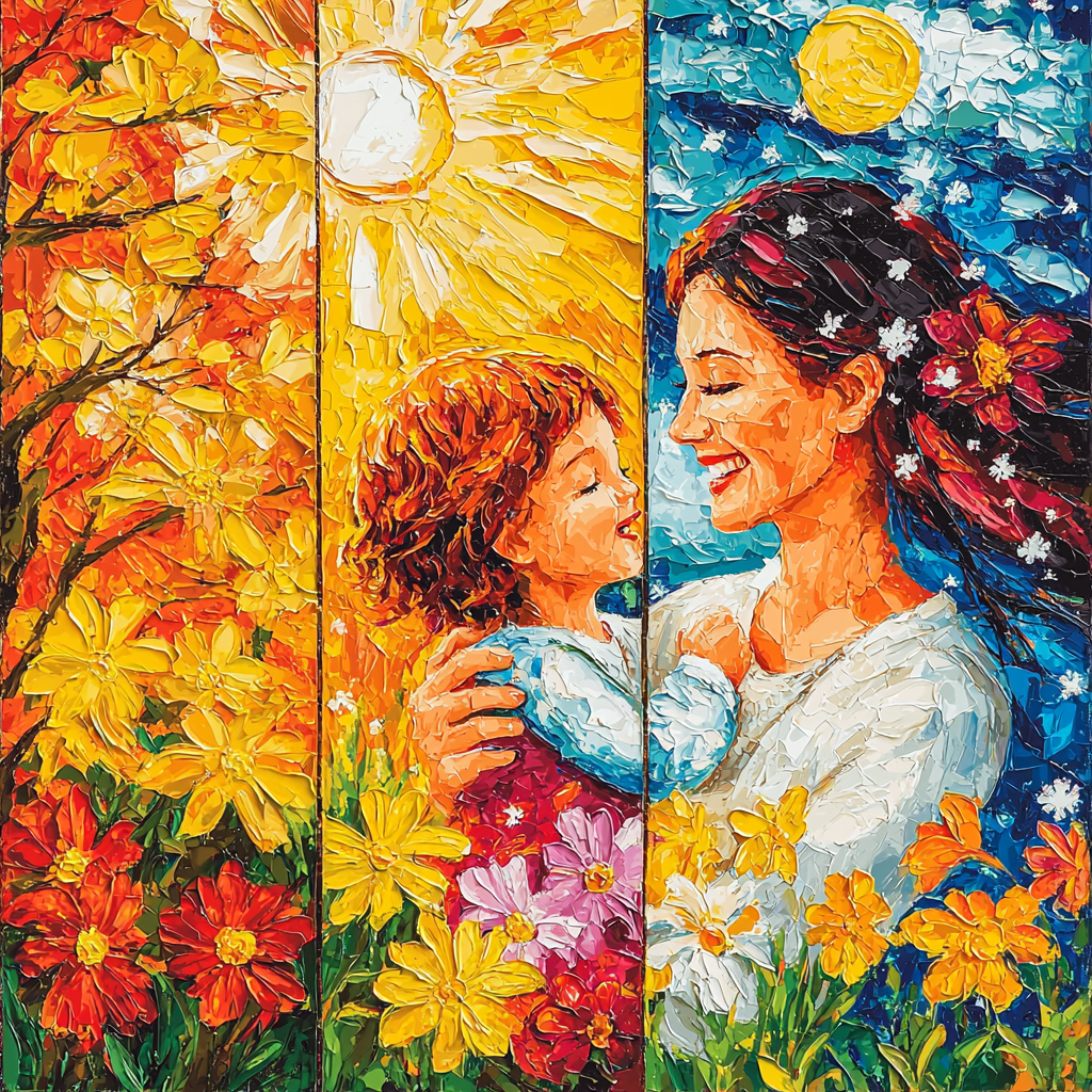 Celebrating Every Season Number Painting