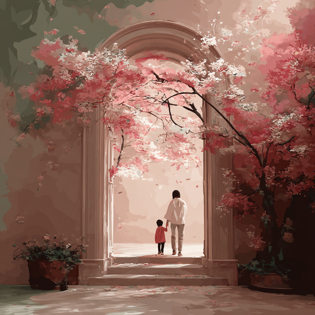 Cherry Blossom Wishes Paint By Number