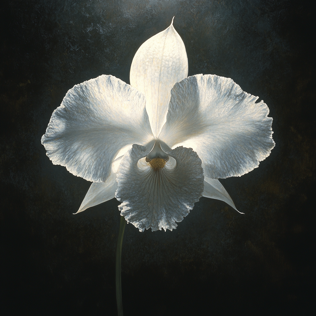 Caravaggio Inspired Storm Orchid paint by number