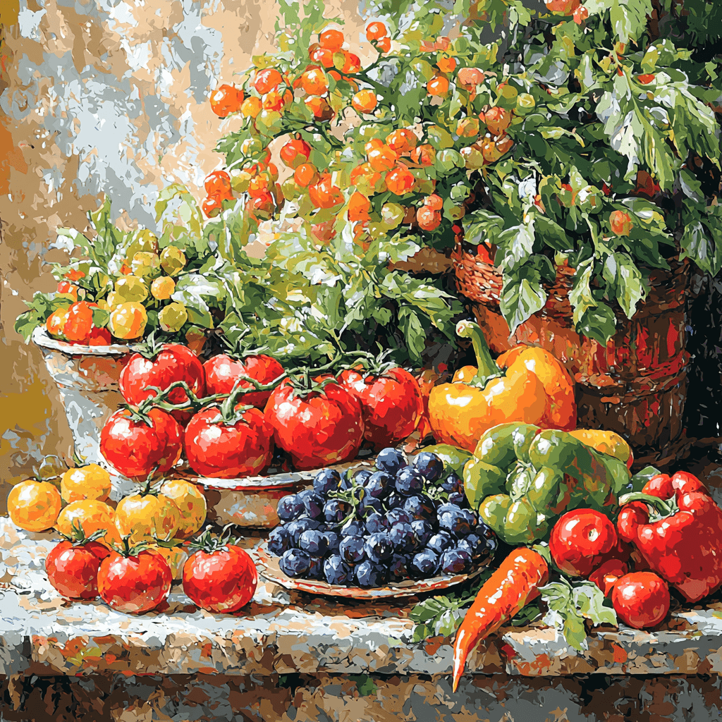 Pierre Bonnard Inspired The Summer Bounty Paint By Color