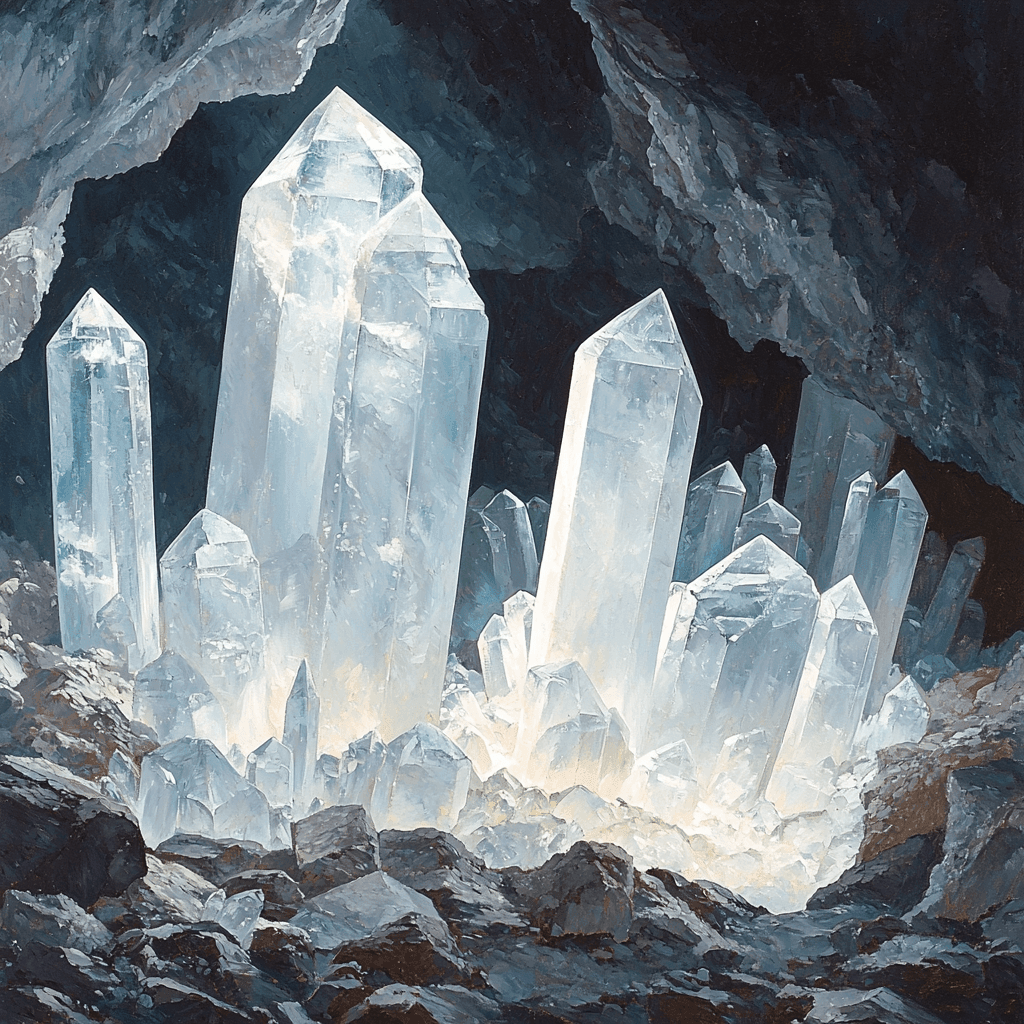 Cave Of The Crystals, Naica Numbered Painting Kits