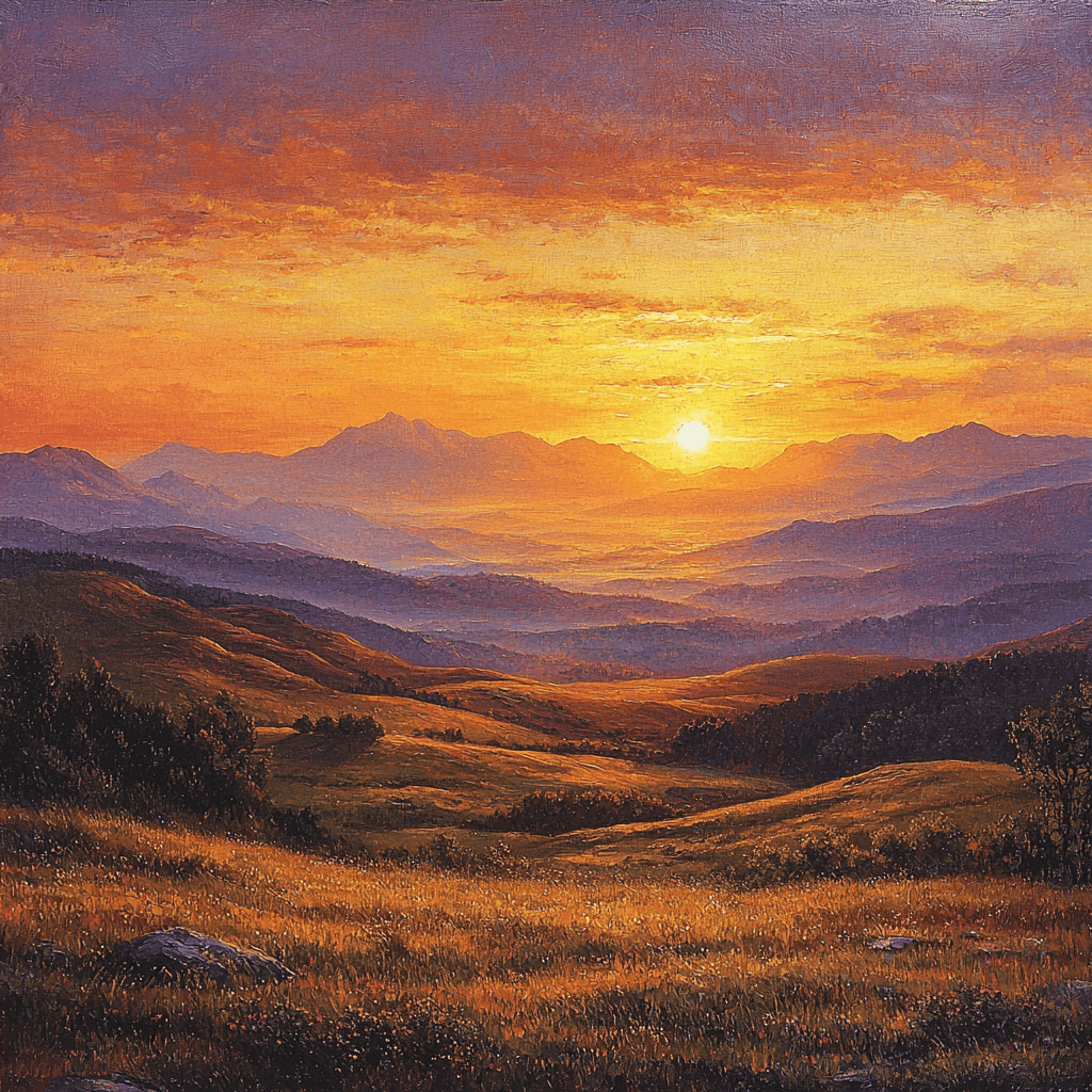 Caspar David Friedrich Inspired Timeless Wanderlust Numbered Painting Kits