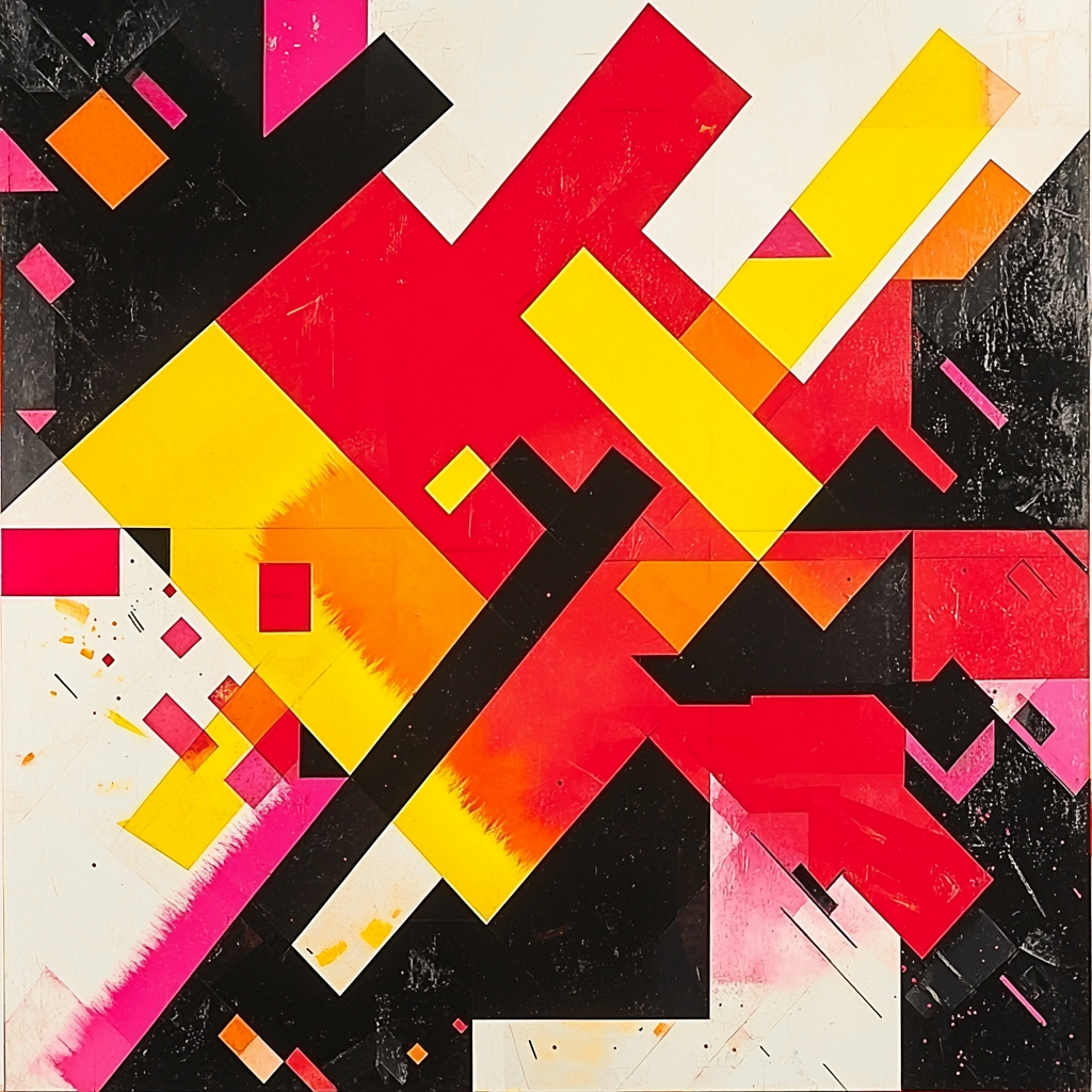 Kazimir Malevich Inspired Radiant Forms Paint By Numbers Kits