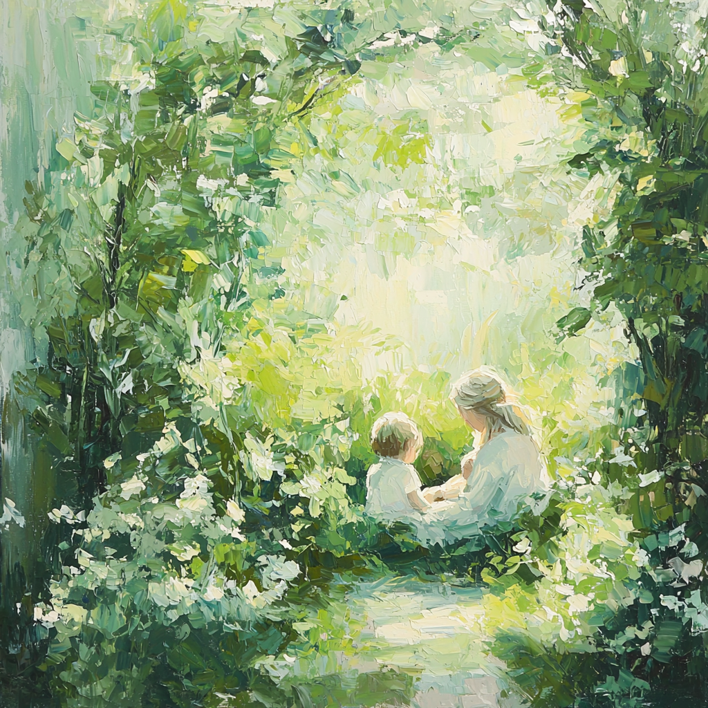 Mom's Tranquil Retreat Paint By Numbers